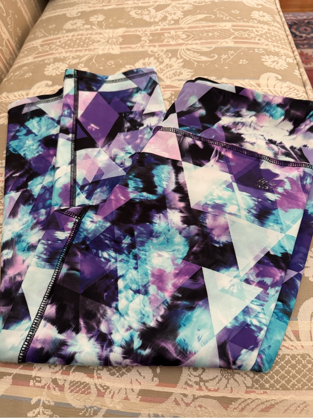 RBX Black & White Activewear Waistband Leggings